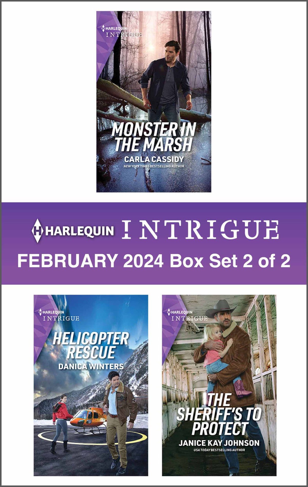 Harlequin Intrigue February 2024box Set 2 Of 2 Carla Cassidy