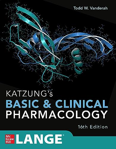 Katzungs Basic And Clinical Pharmacology 16th Edition 16th Edition Todd W Vanderah