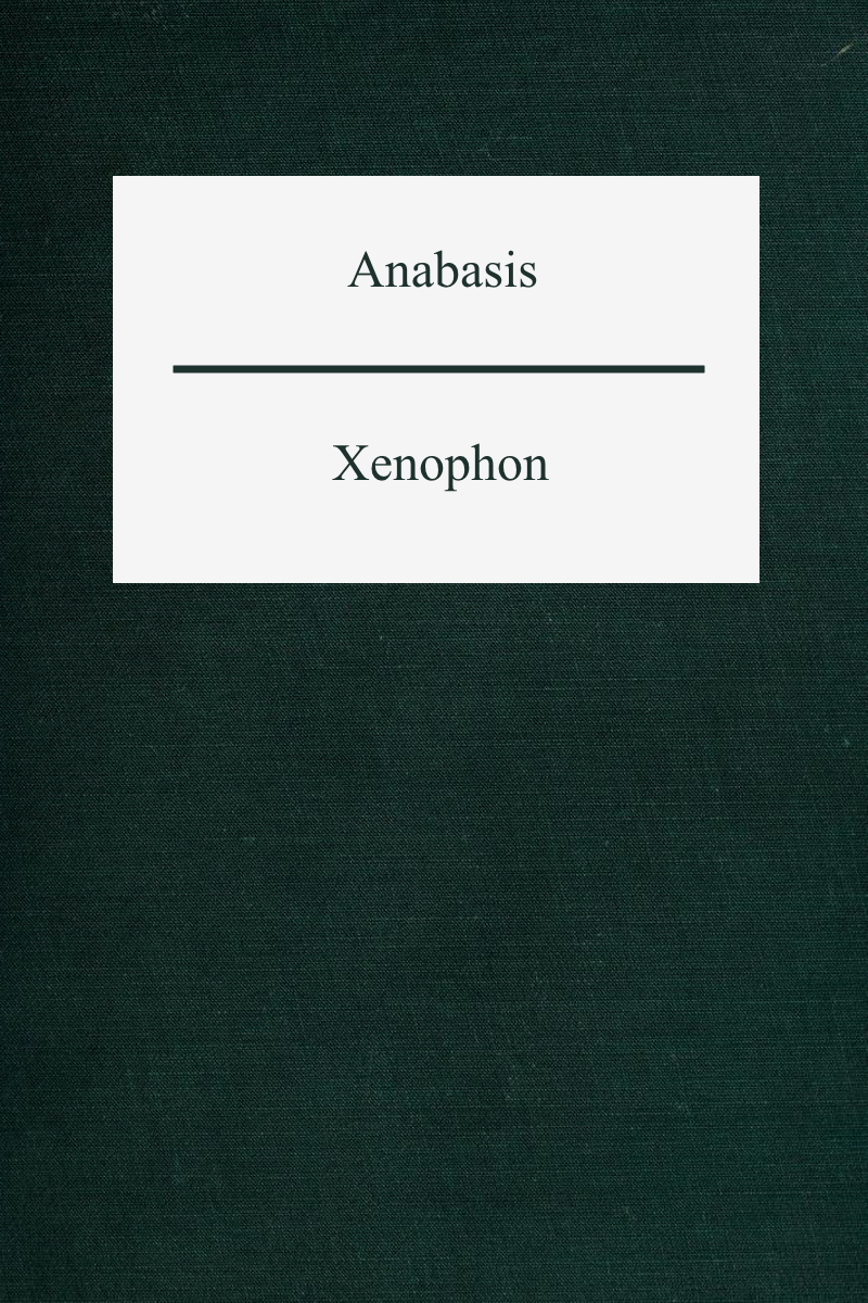 Anabasis Xenophon