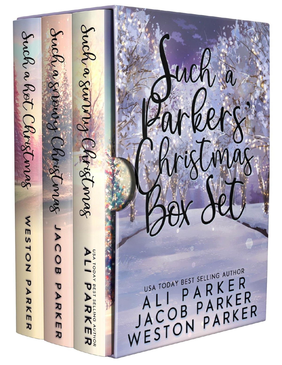 Such A Parkers Christmas Box Set Ali Parker Jacob Parker Weston Parker