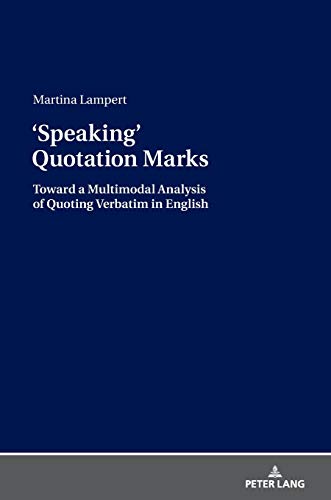 Speaking Quotation Marks New Lampert
