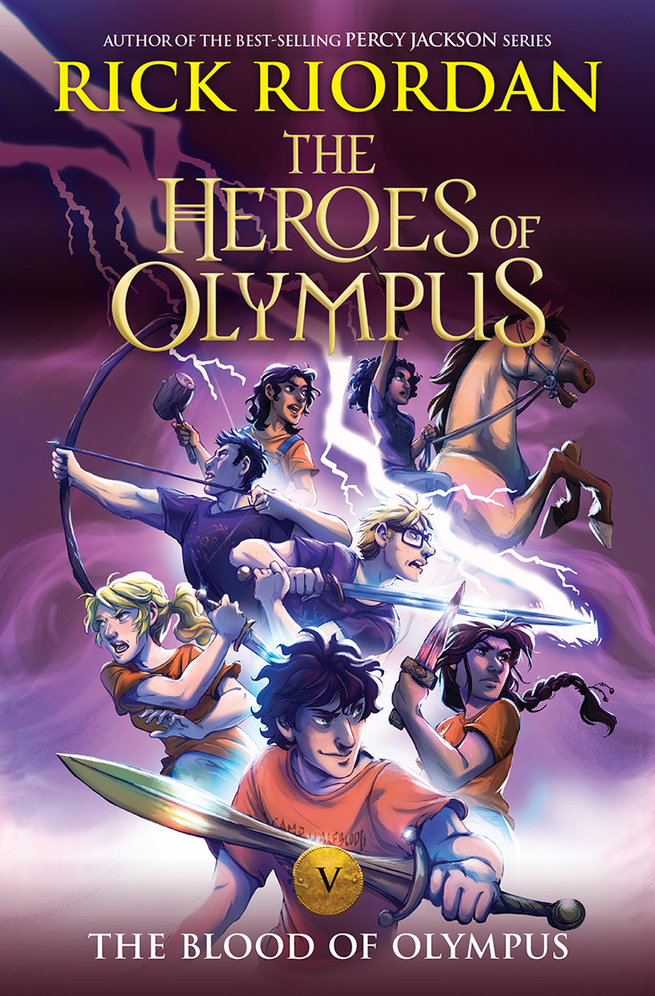 The Blood Of Olympus Rick Riordan