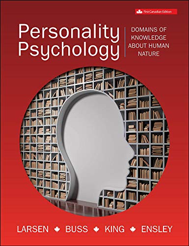 Personality Psychology 2017 1st Edition Larsen Randy Buss David