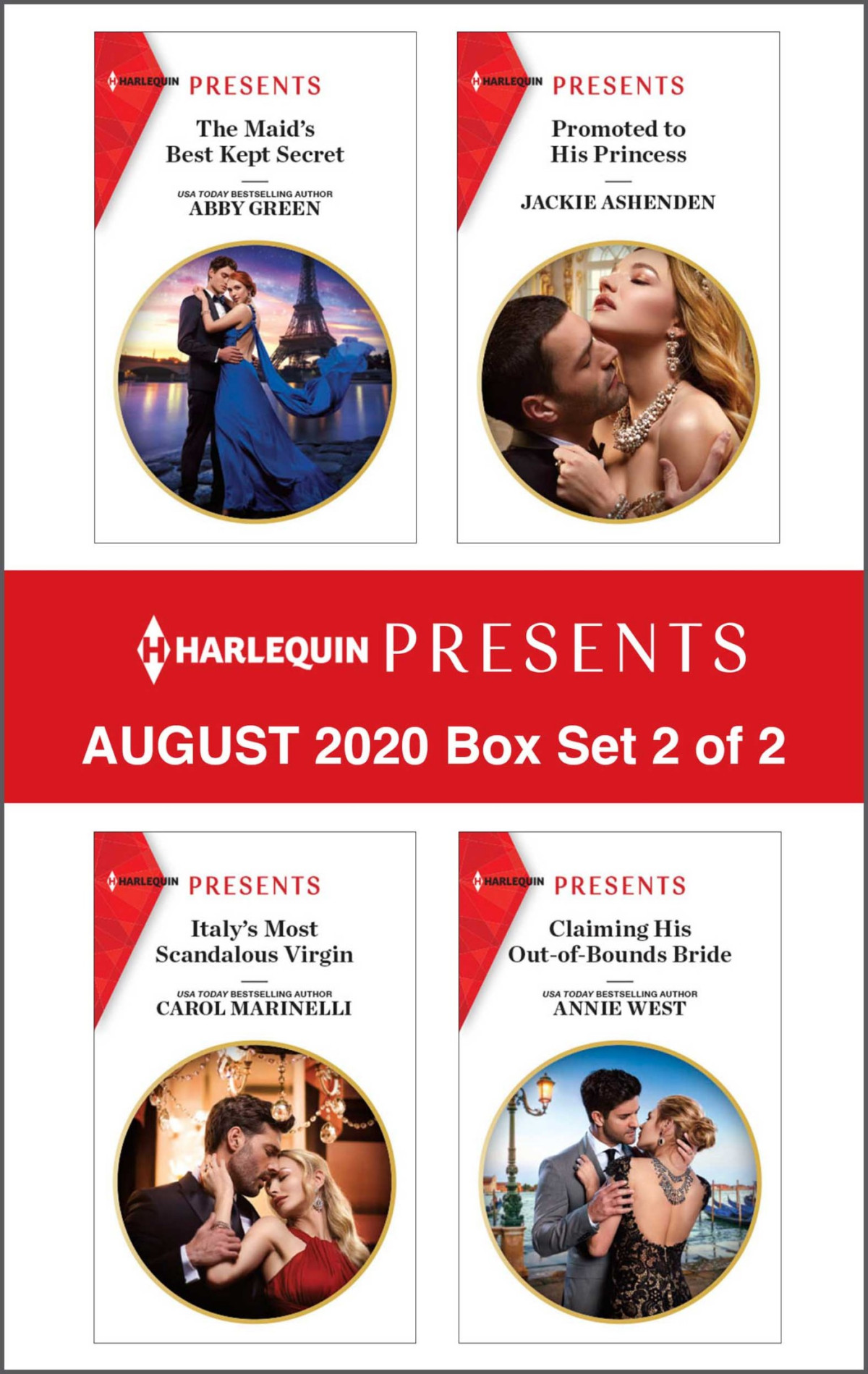 Harlequin Presentsaugust 2020box Set 2 Of 2 Abby Green