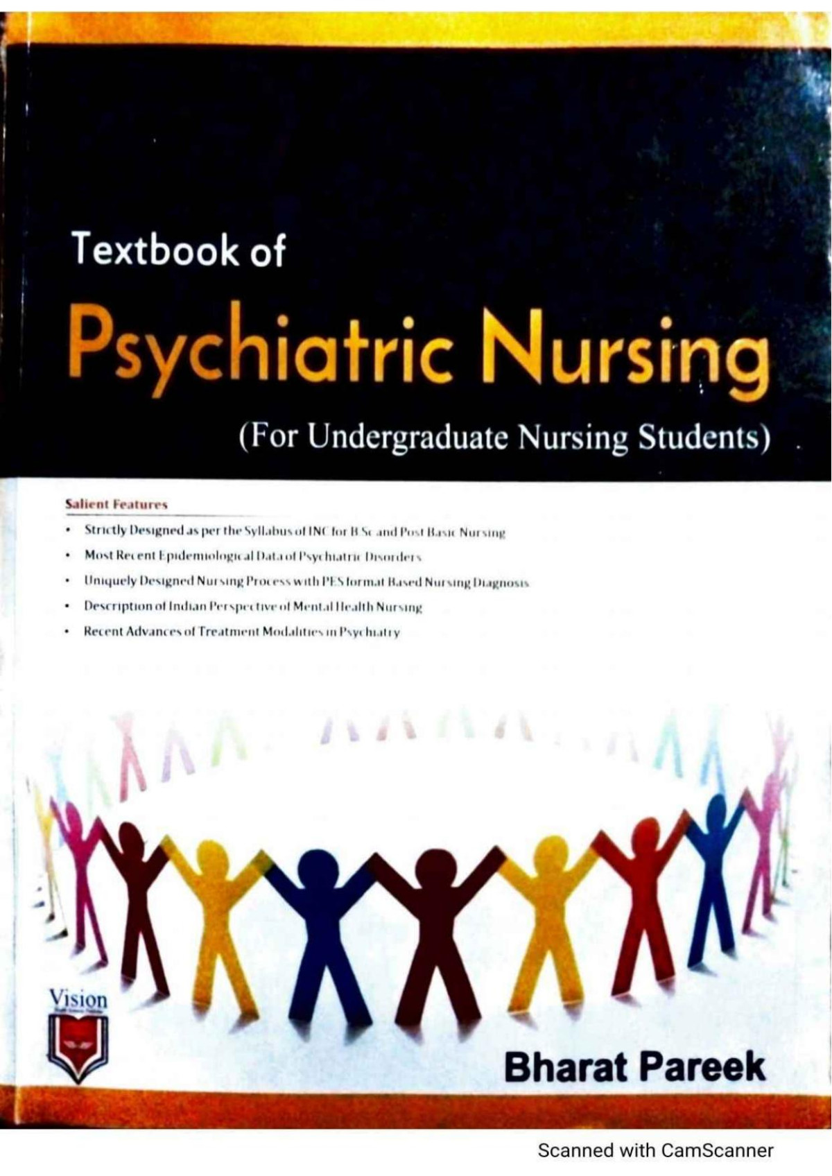 Textbook Of Mental Health Psychiatric Nursing Bharat Pareek