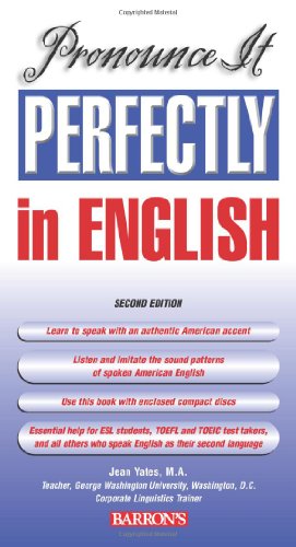 Pronounce It Perfectly In English 2nd Jean Yates