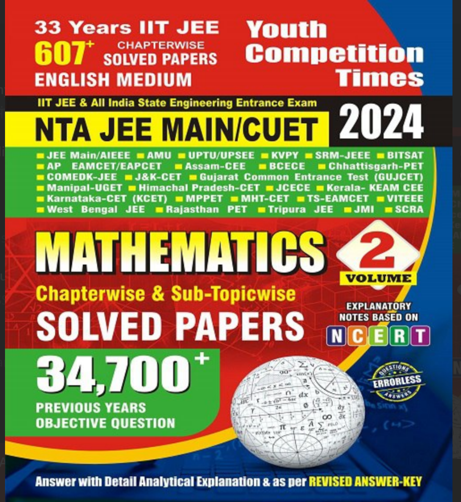 Nta Jee Mainscuet Mathematics Chapterwise Solved Papers Volume2 Yct Expert Team