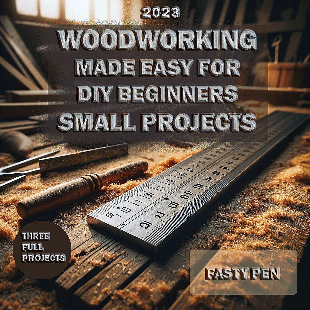 Woodworking Made Easy For Diy Beginners Small Projects The Fascinating World Of Wood In Do It Yourself From The First Steps To The Craftsman Who Improves Day By Day 1st Edition Fasty Pen