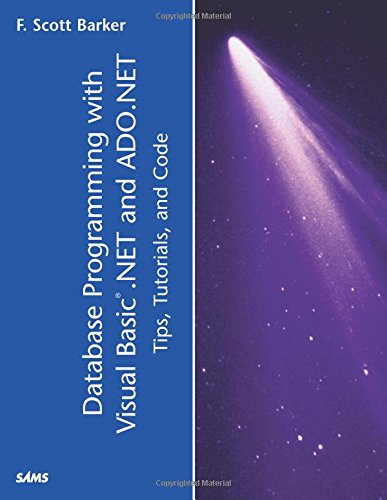 Database Programming With Visual Basic Net And Adonet Tips Tutorials And Code 1st Edition Barker