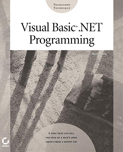Visual Basic Net Programming First Edition Davis Harold