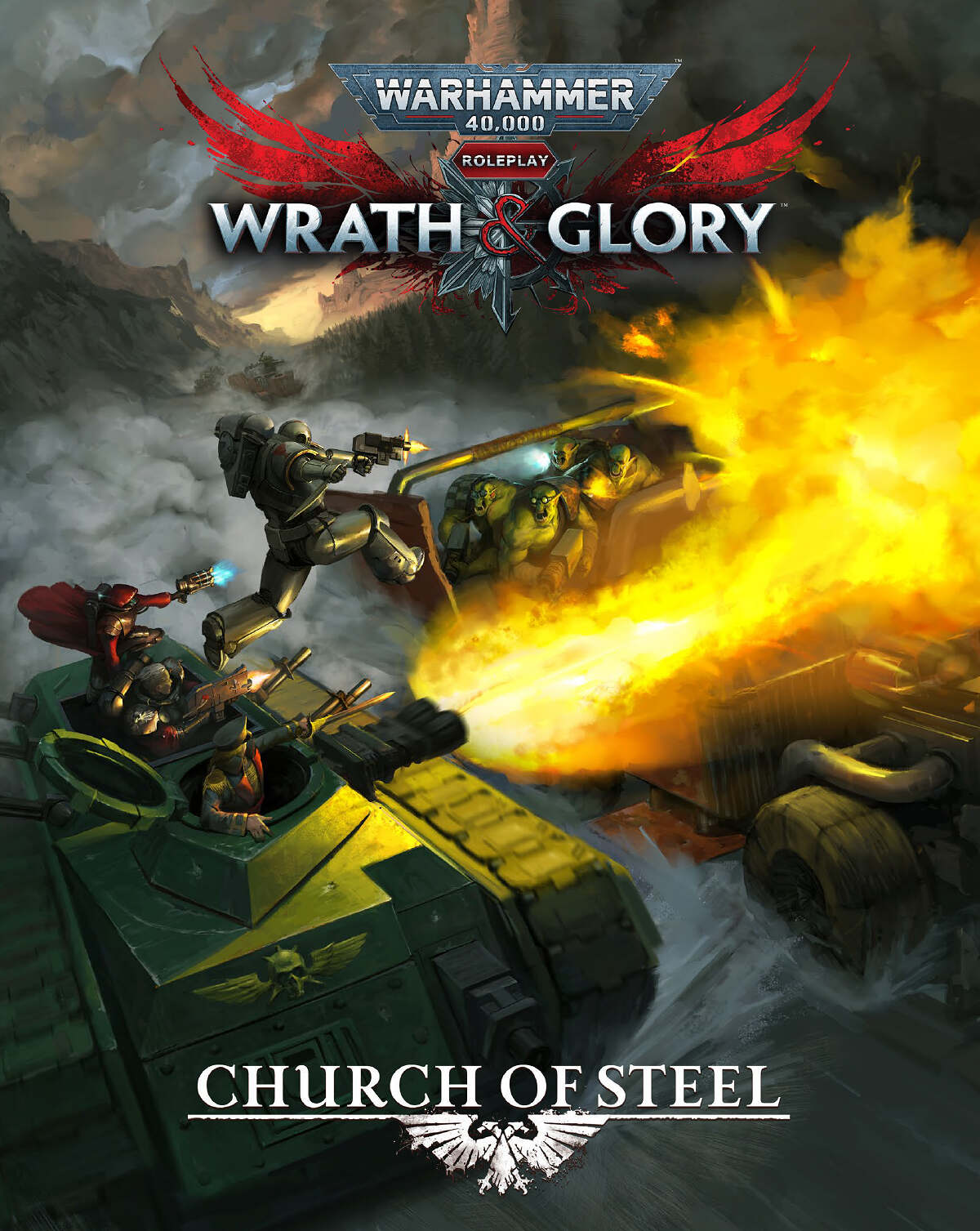 Warhammer 40000 Wrath Glory Church Of Steel Zak Daleclutterbuck