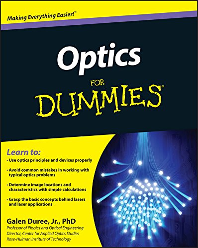 Optics For Dummies 1st Edition Duree Jr Galen C