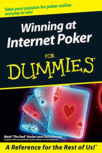 Winning At Internet Poker For Dummies 1st Edition Mark The Red Harlan