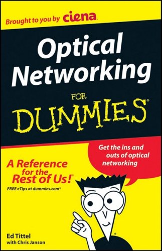 Optical Networking For Dummies First Edition Ed Tittle With Chris Janson