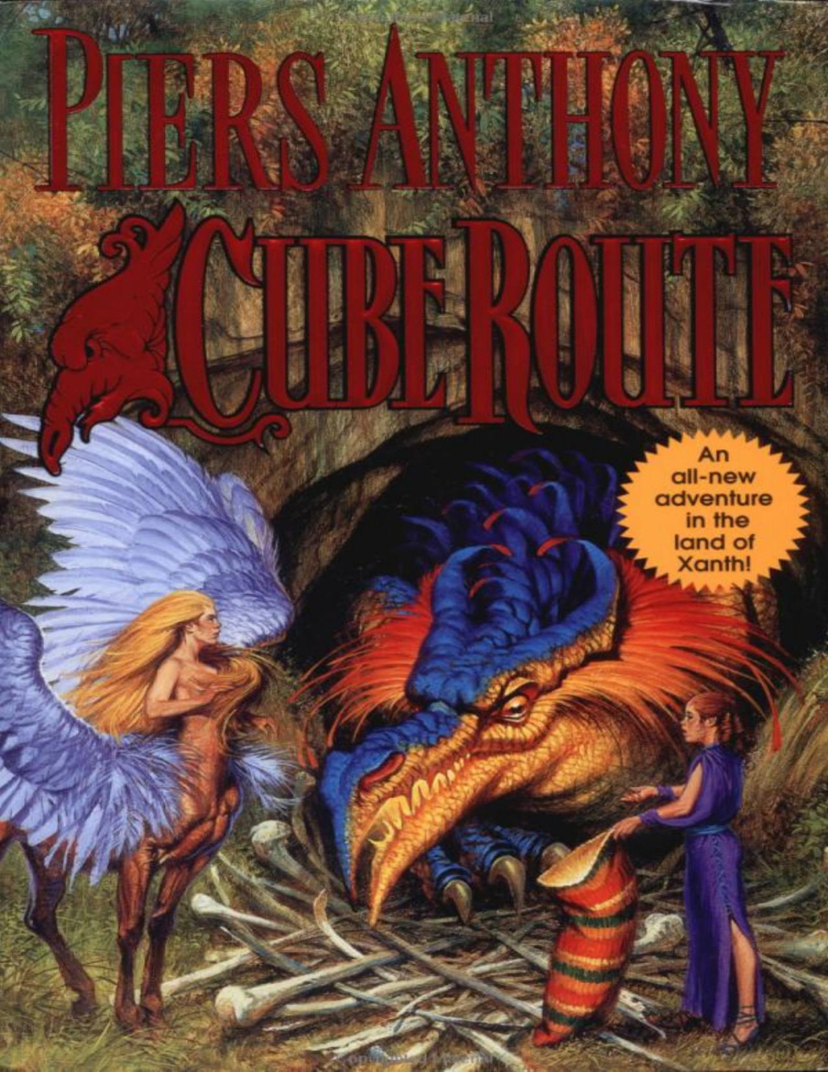 Xanth 27 Cube Route Piers Anthony
