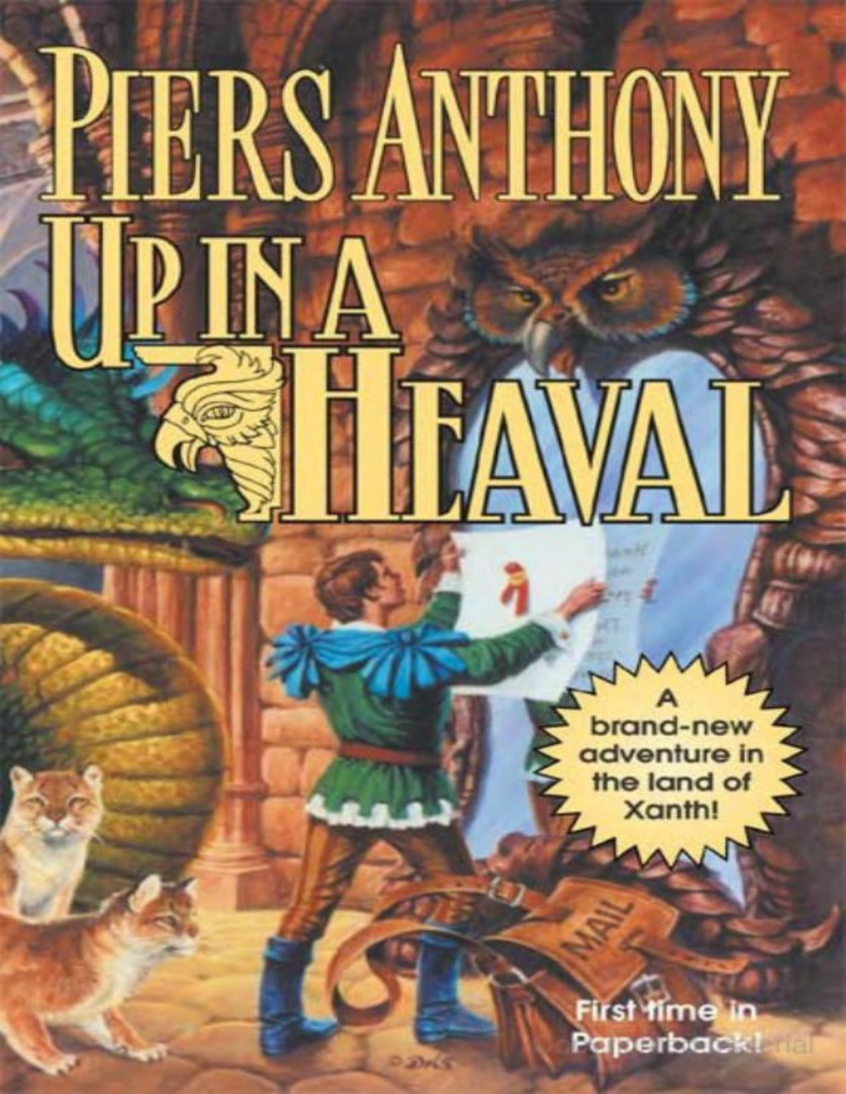 Xanth 26 Up In A Heaval Piers Anthony