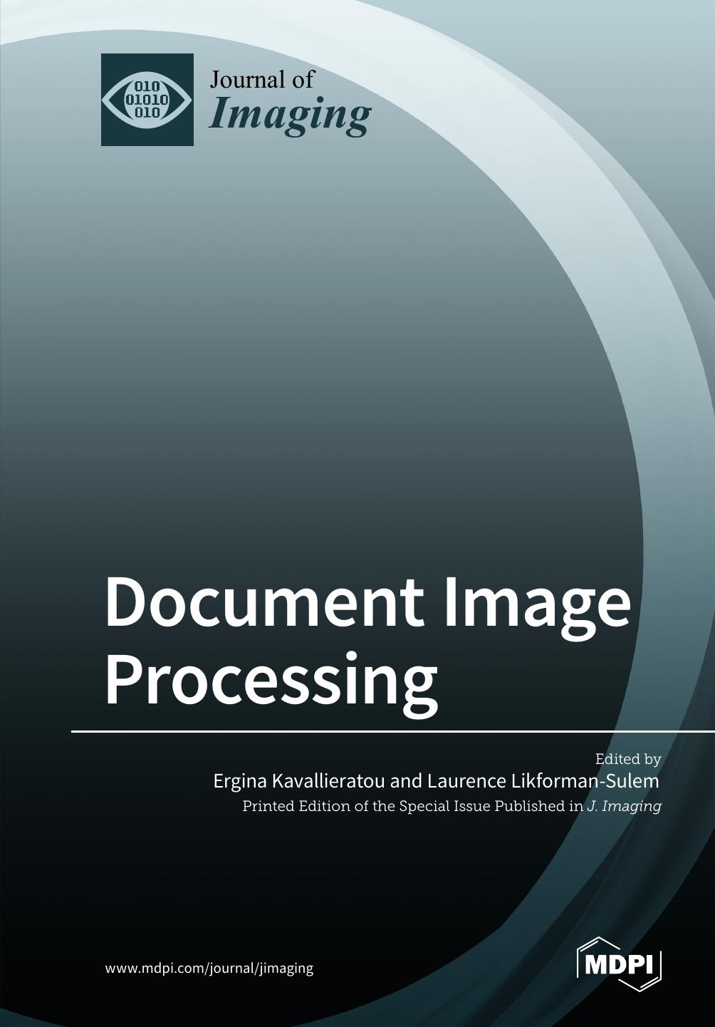 Document Image Processing Ergina Kavallieratou Laurence Likformansulem