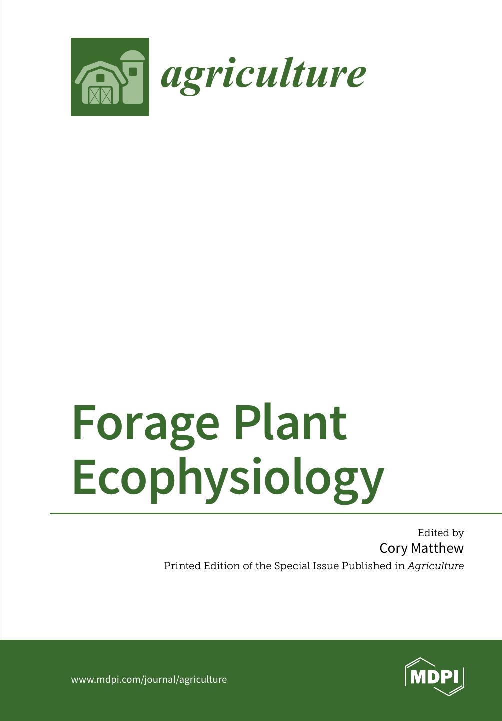 Forage Plant Ecophysiology Cory Matthew