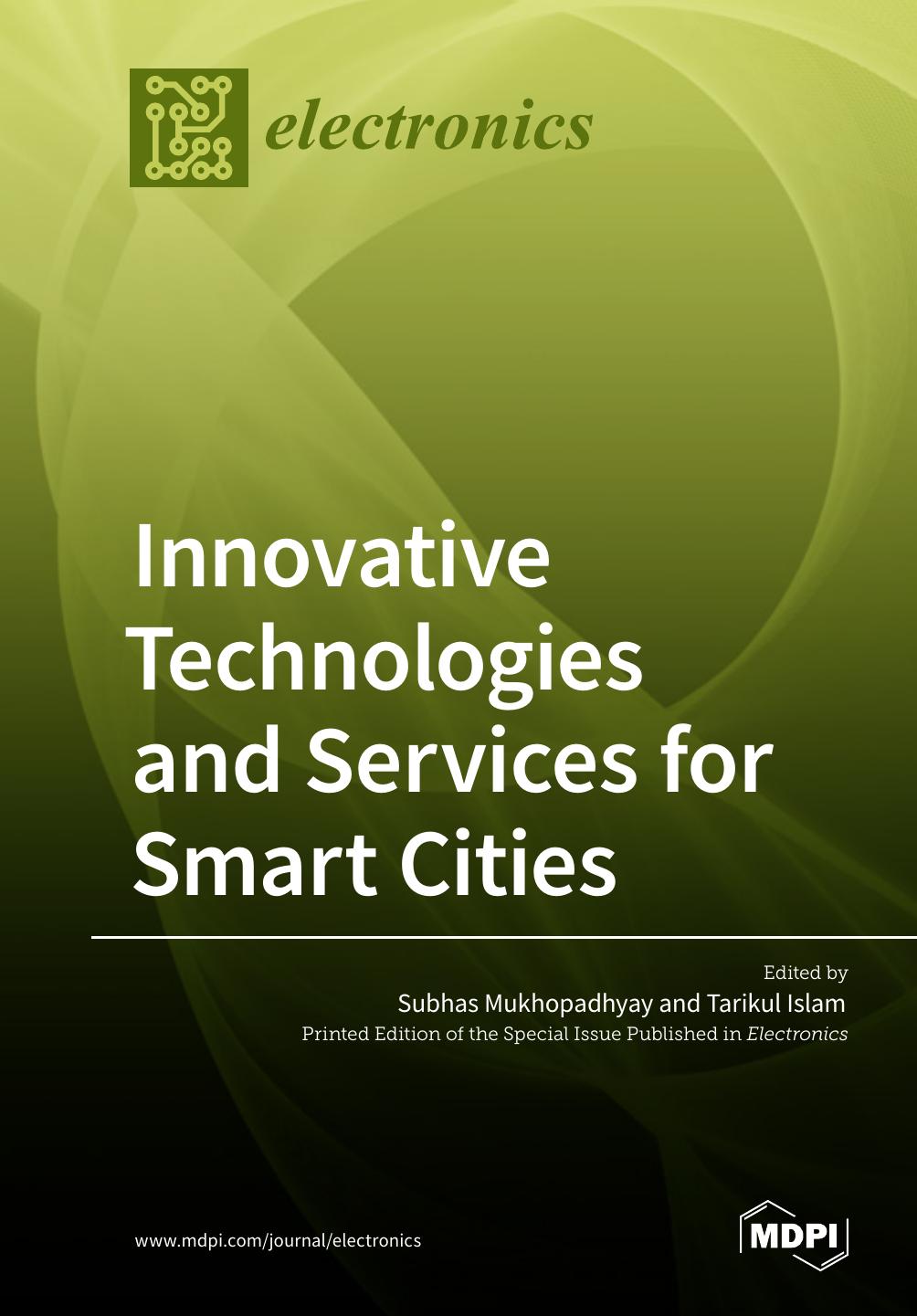 Innovative Technologies And Services For Smart Cities Subhas Mukhopadhyay
