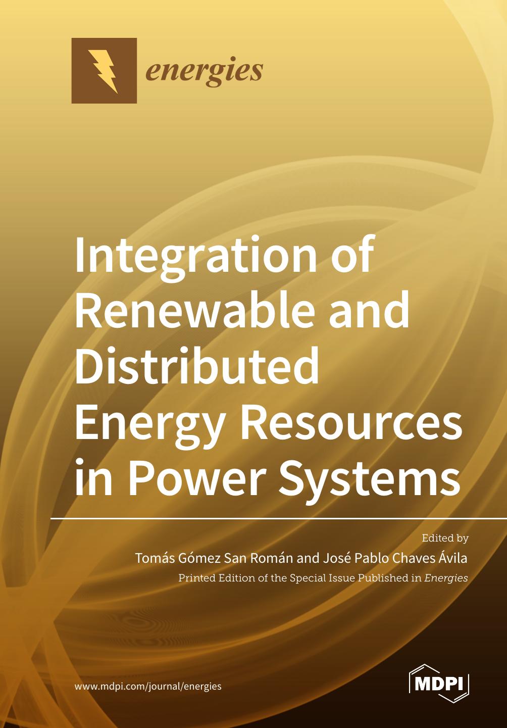 Integration Of Renewable And Distributed Energy Resources In Power Systems Toms Gmez San Romn