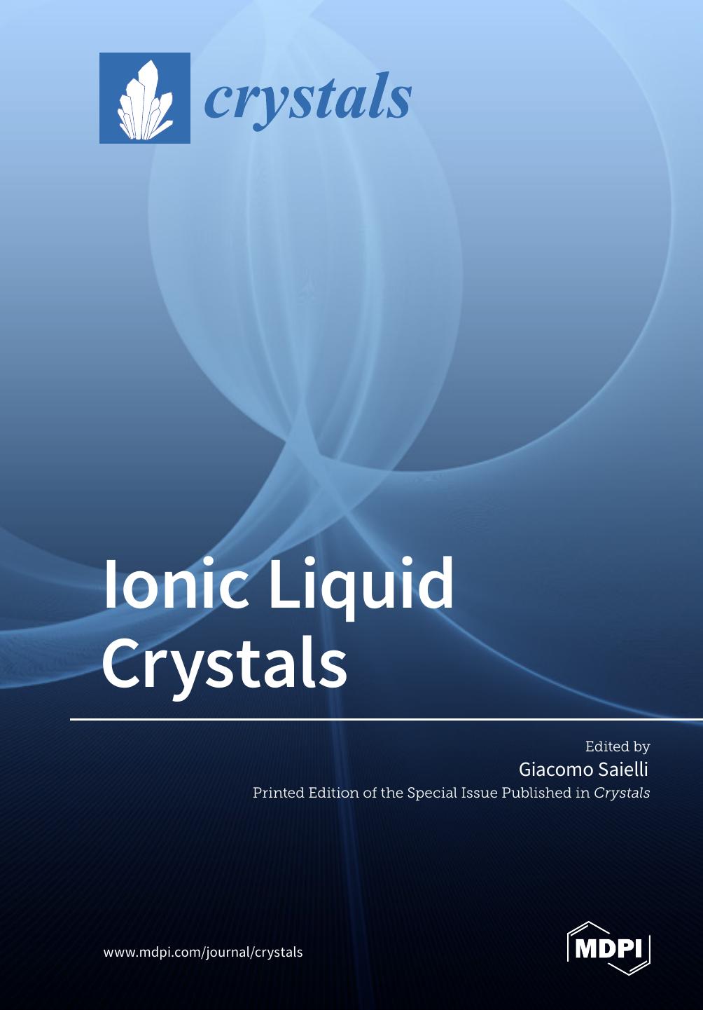 Ionic Liquid Crystals Giacomo Saielli
