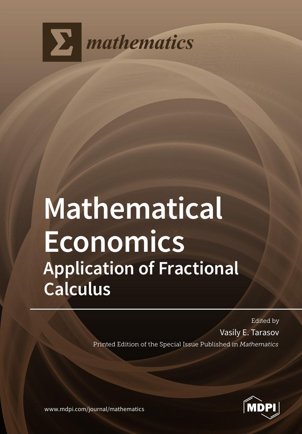 Mathematical Economics Vasily E Tarasov