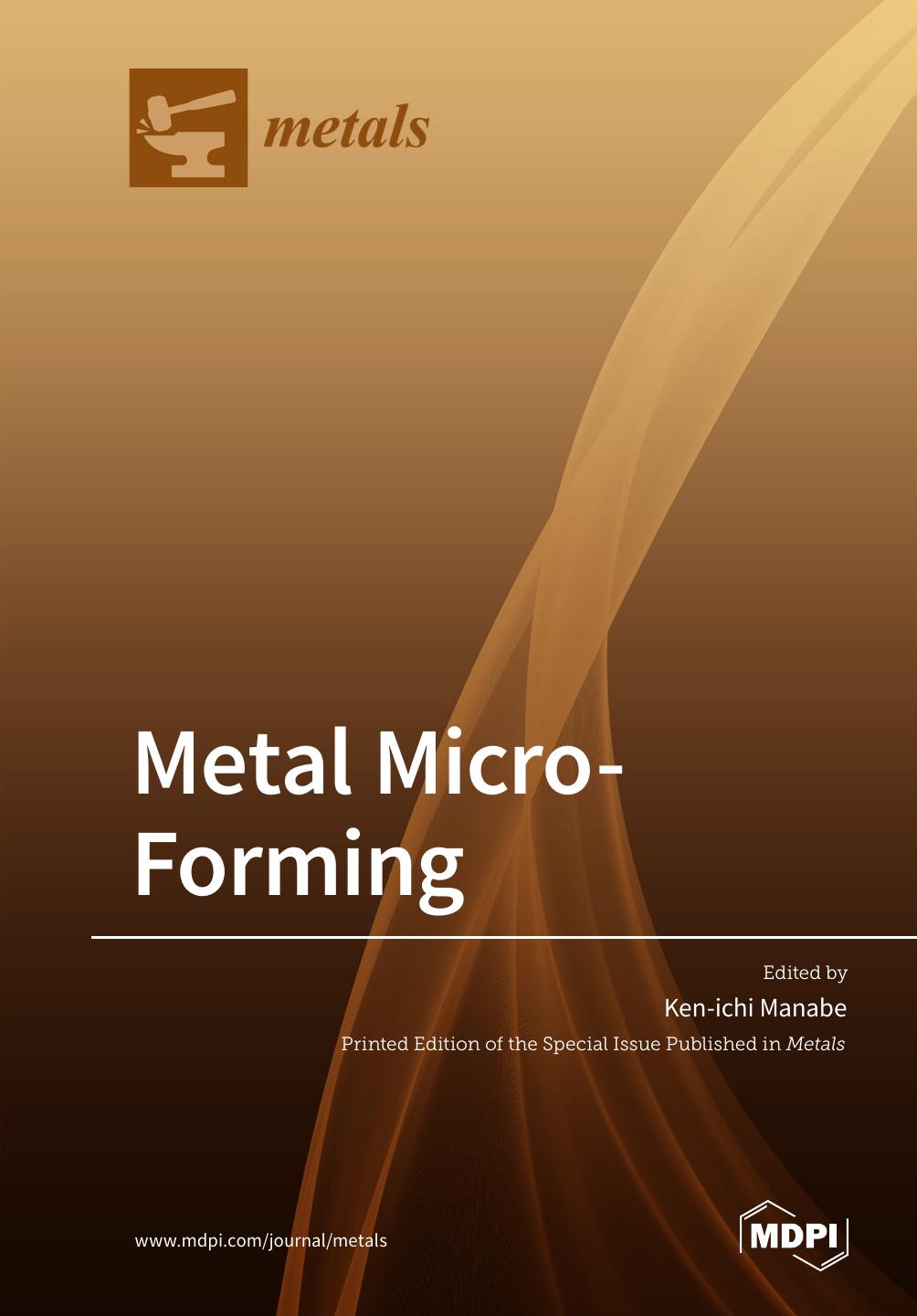 Metal Microforming Kenichi Manabe