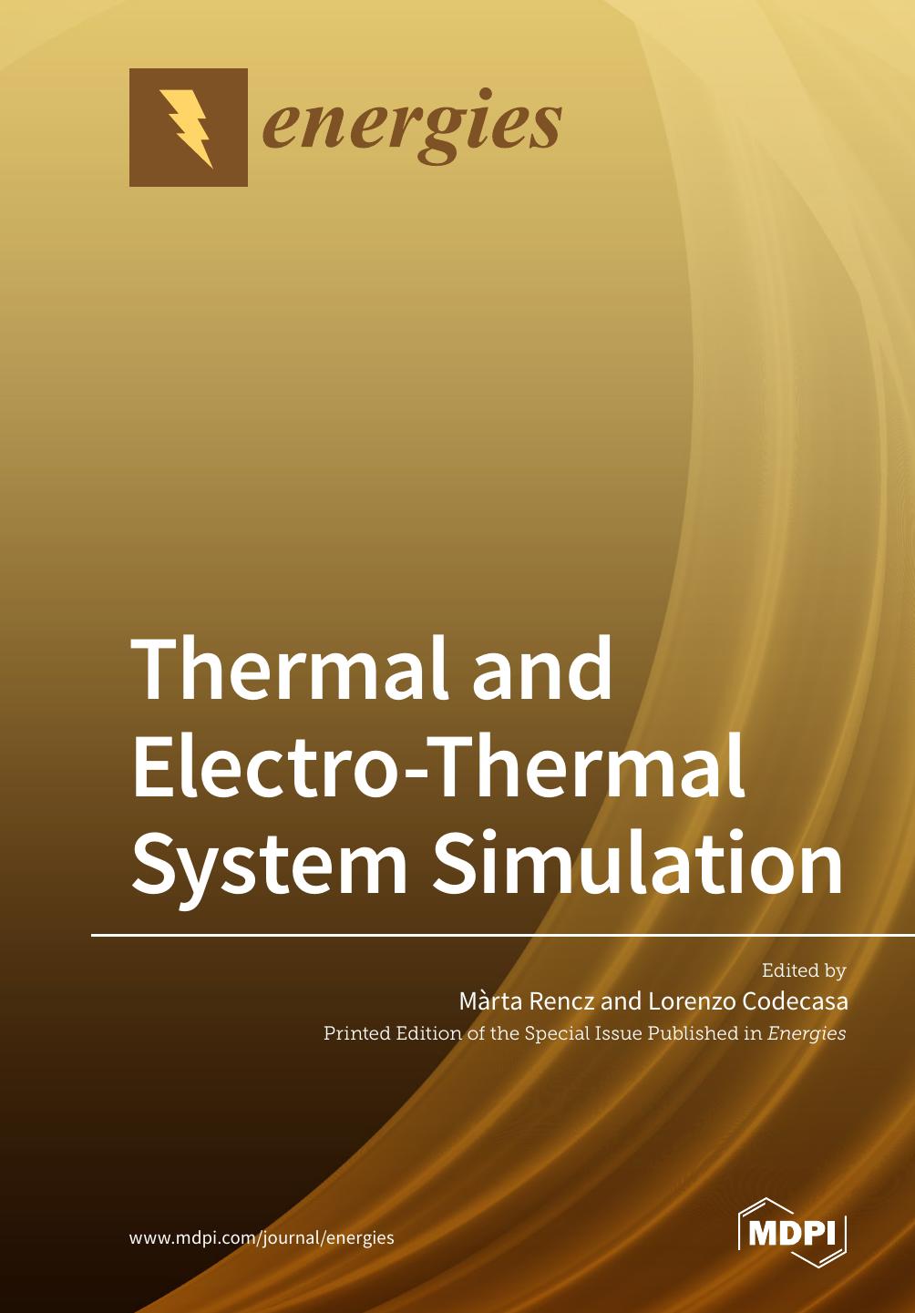 Thermal And Electrothermal System Simulation Mrta Rencz Lorenzo Codecasa