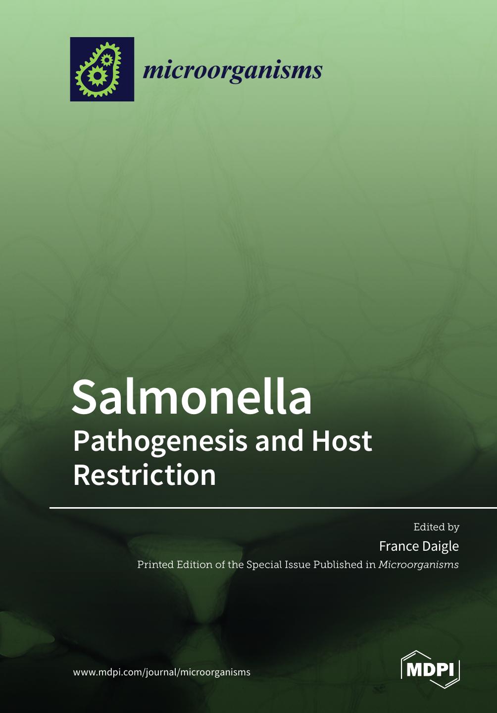 Salmonella Pathogenesis And Host Restriction France Daigle