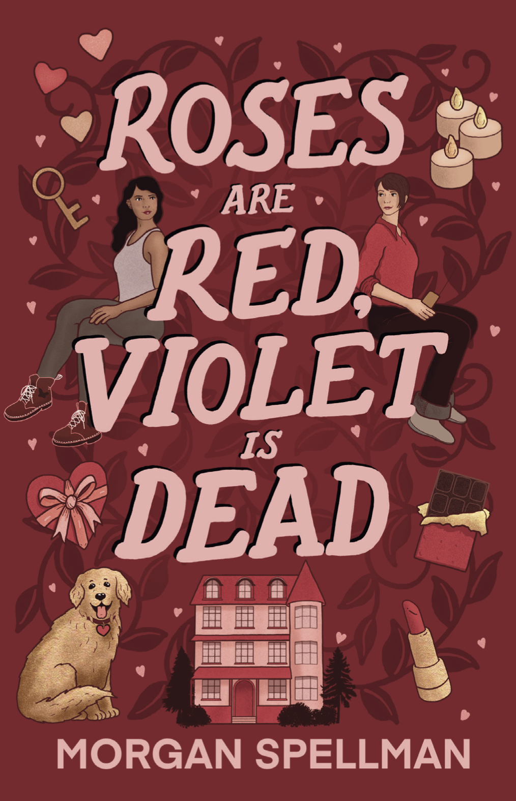 Roses Are Red Violet Is Dead Abby Spector Ghost Mystery Book 2 Morgan Spellman