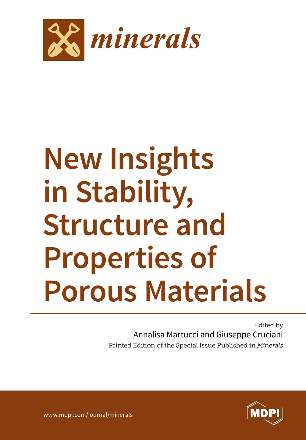 New Insights In Stability Structure And Properties Of Porous Materials Annalisa Martucci