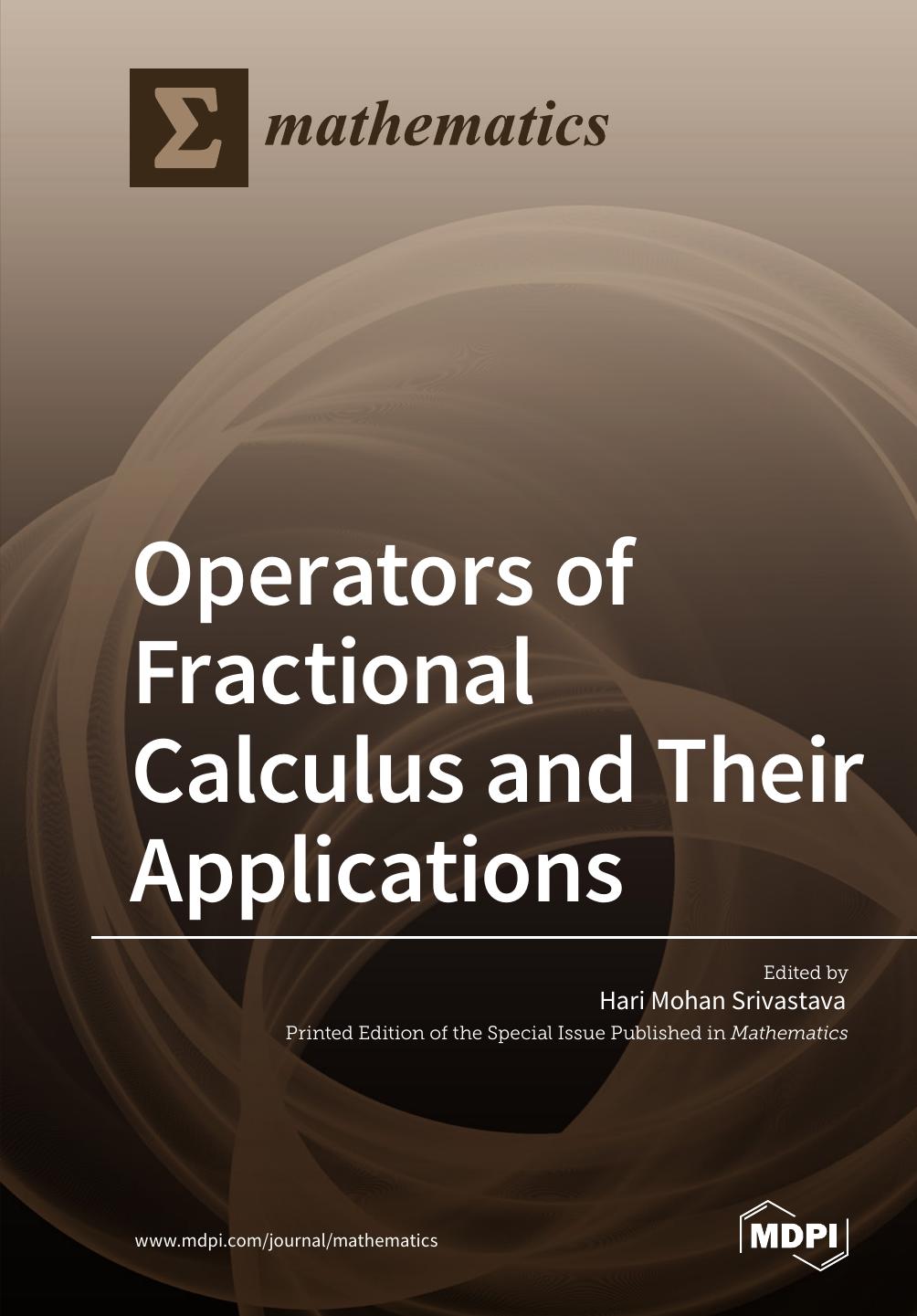 Operators Of Fractional Calculus And Their Applications Hari Mohan Srivastava