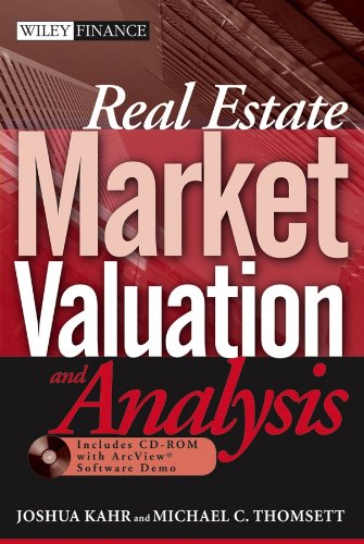 Real Estate Market Valuation And Analysis First Edition Joshua Kahr
