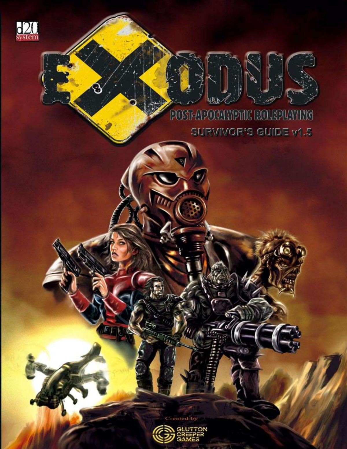 Exodus Post Apocalyptic Rpg Survivors Guide Glutton Creeper Games