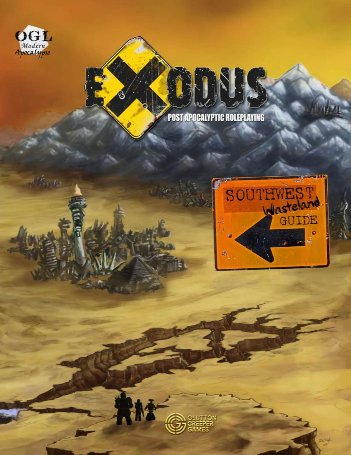 Exodus Post Apocalyptic Rpg Southwest Wasteland Guide Glutton Creeper Games