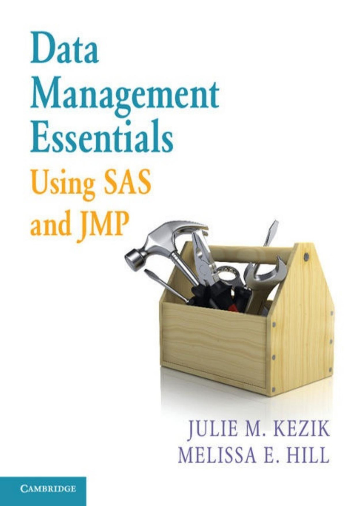 Data Management Essentials Using Sas And Jmp Julie M Kezik Melissa E Hill