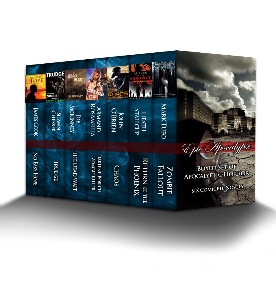 Epic Apocalypse Apocalyptic Horror Boxed Set 6 Bundle Mark Tufo Heath Stallcup John Obrien Armand Rosamilia Joe Mckinney Shawn Chesser James Cook