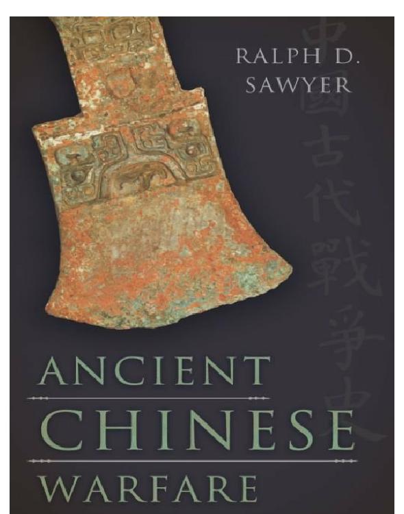 Ancient Chinese Warfare Ralph D Sawyer