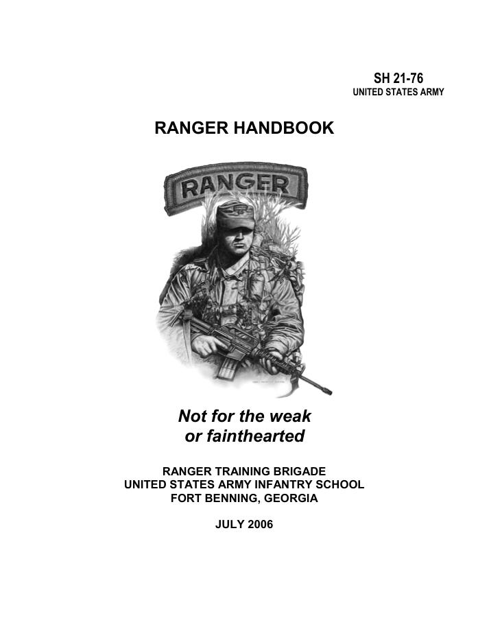 Ranger Handbook Unknown