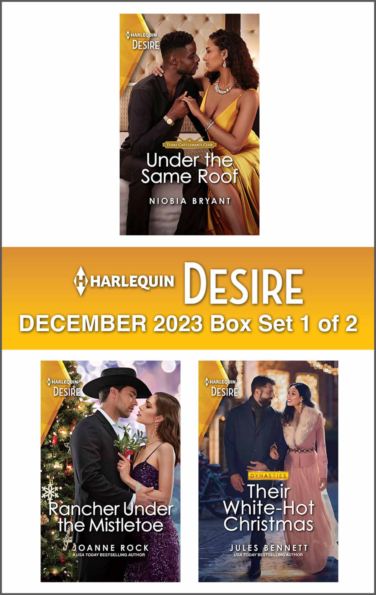 Harlequin Desire December 2023box Set 1 Of 2 Niobia Bryant