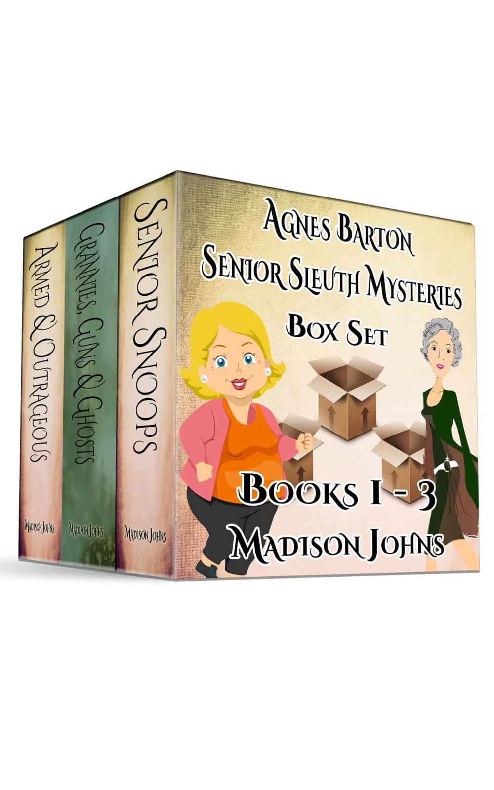 Agnes Barton Senior Sleuth Mysteries Box Set Cozy Mystery Books 13 Madison Johns