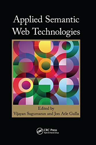 Applied Semantic Web Technologies 1st Edition Vijayan Sugumaran