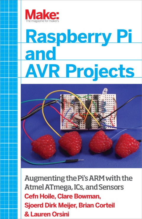 Raspberry Pi And Avr Projects Augmenting The Pis Arm With The Atmel Atmega Ics And Sensors Make Technology On Your Time 1st Edition Cefn Hoile