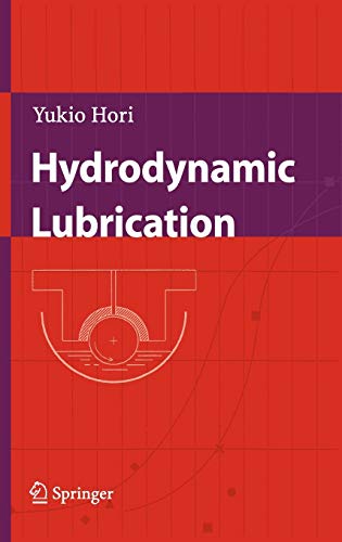 Hydrodynamic Lubrication 2006th Edition Hori Yukio