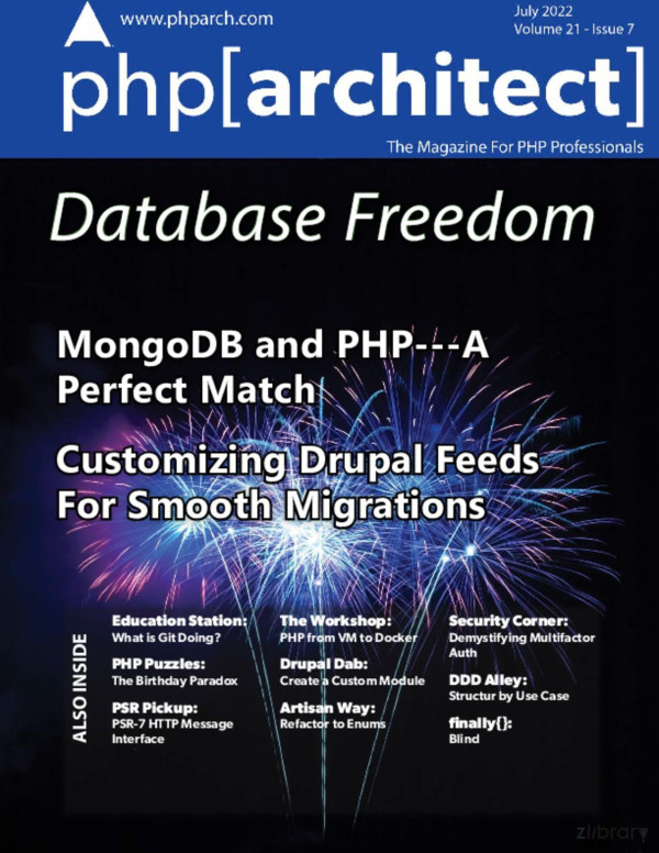 Phparchitect Database Freedom Eric Mann Eric Van Johnson Chris Tankersley