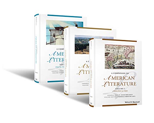 A Companion To American Literature Belasco Susangaul Theresa Strouthjohnson