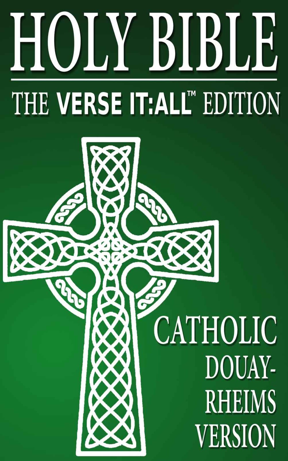 Catholic Bible Douay Rheims Version Verse Itall Books Edition Searchable Various