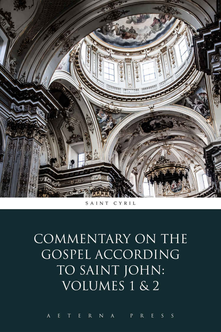 Commentary On The Gospel According To Saint John Volumes 1 2 Illustrated Saint Cyril