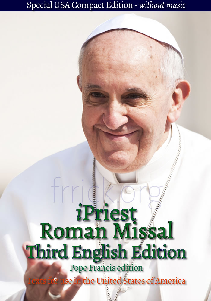 Ipriest Roman Missal Usa Text Roman Missal Icel