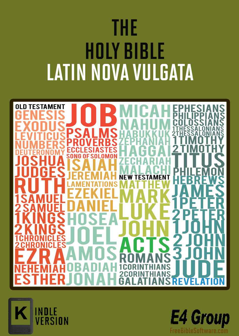 The Holy Bible Latin Nova Vulgata Unknown